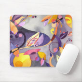 お洒落な葉 マウスパッド (マウス)