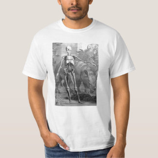 お洒落な解剖学のワイシャツ Tシャツ