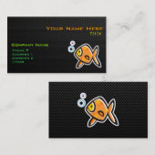 お洒落な金魚 名刺 (正面/裏面)