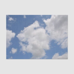 お洒落な雲のティッシュペーパー 薄葉紙