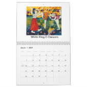 お洒落な2014カレンダー カレンダー (3月 2027)