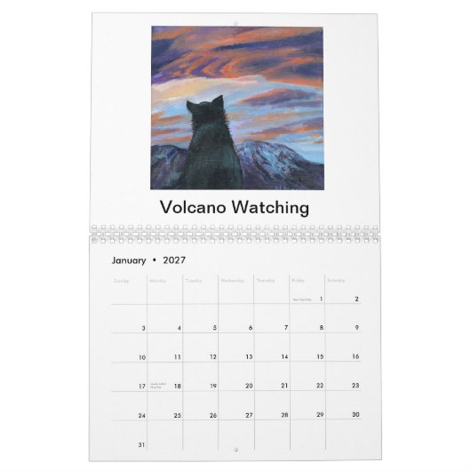 お洒落な2014カレンダー カレンダー (1月 2027)