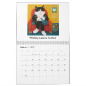 お洒落な2014カレンダー カレンダー (2月 2027)