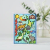 お洒落なAotearoa ポストカード (スタンド正面)