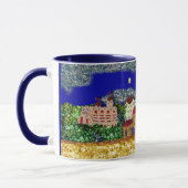 お洒落なBondiのビーチのマグ マグカップ (左)