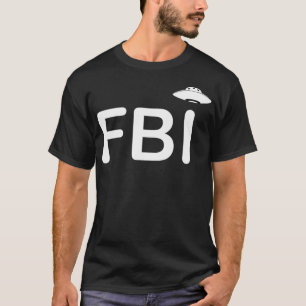 お洒落なFBI VS UFOプリントコレクション Tシャツ