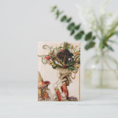 お洒落なMarieアントワネットはそれらがプディングを食べるようにしました! 名刺 (スタンド正面)