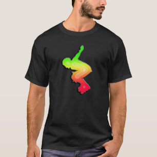 お洒落なRollerblading Tシャツ