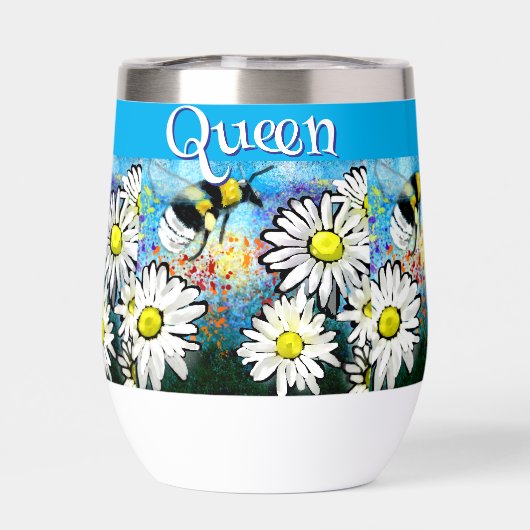 お洒落のまわりにデイジーパーソナライズされた (背面)