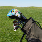 お洒落のまわりにデイジーパーソナライズされた ゴルフヘッドカバー (インサイチュ)