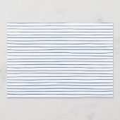 お洒落アドバイスの花嫁ブライダルシャワー アドバイスカード (裏面)