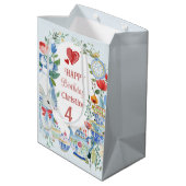 お洒落アリスinワンダーランド ミディアムペーパーバッグ (裏面アングル)