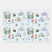 お洒落アリスinワンダーランド ラッピングペーパーシート (正面)