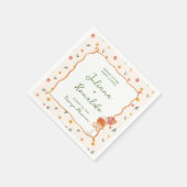 お洒落イタリアン結婚類 スタンダードカクテルナプキン (角)