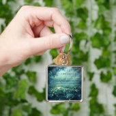 お洒落インスパイア夢引用文 キーホルダー (手)