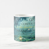 お洒落インスパイア夢引用文 コーヒーマグカップ (中央)