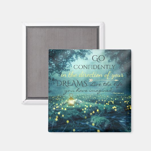 お洒落インスパイア夢引用文 マグネット (正面/裏面)