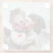 お洒落エイリアンロマンス ガラスコースター (裏面)