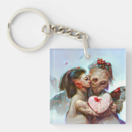 お洒落エイリアンロマンス キーホルダー