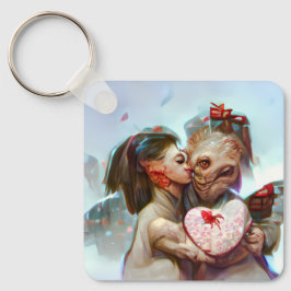 お洒落エイリアンロマンス キーホルダー