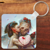 お洒落エイリアンロマンス キーホルダー (裏面)