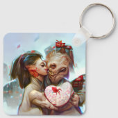 お洒落エイリアンロマンス キーホルダー (裏面)