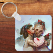 お洒落エイリアンロマンス キーホルダー (正面)