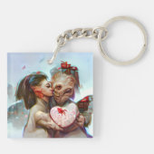 お洒落エイリアンロマンス キーホルダー (裏面)