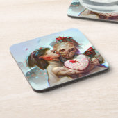 お洒落エイリアンロマンス コースター (左側)