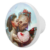 お洒落エイリアンロマンス セラミックノブ (右)