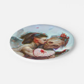 お洒落エイリアンロマンス ペーパープレート (アングル)