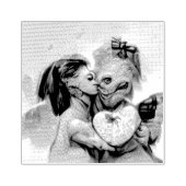 お洒落エイリアンロマンス ラバースタンプ (インプリント)