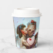 お洒落エイリアンロマンス 紙コップ (裏面)