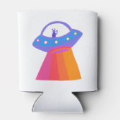 お洒落エイリアンUFOレインボーカスタマイズIT 缶クーラー (裏面)