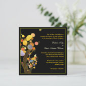 お洒落カジュアル外結婚野 招待状 (スタンド正面)