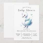 お洒落カスタムスワン 招待状 (正面/裏面)