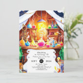 お洒落カスタム誕生日 招待状 (スタンド正面)