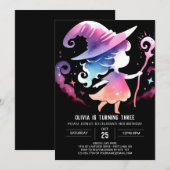 お洒落カスタム誕生日 招待状 (正面/裏面)