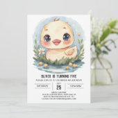 お洒落カスタム誕生日 招待状 (スタンド正面)