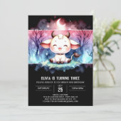 お洒落カスタム誕生日 招待状 (スタンド正面)