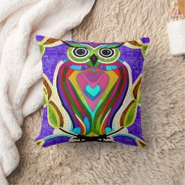 お洒落カラフルハート クッション