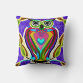 お洒落カラフルハート クッション (裏面)