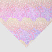 お洒落カラフルバラ 薄葉紙 (詳細)