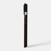 お洒落カラフルポップ・アートの春の花のツリー自然 iPhone 15ケース (左側面)