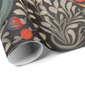 お洒落カラフル音模様 ラッピングペーパー (ロールコーナー)