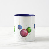 お洒落カラフルChristmas Bables マグカップ (中央)