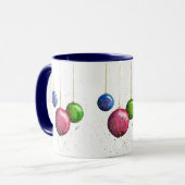 お洒落カラフルChristmas Bables マグカップ (正面左)