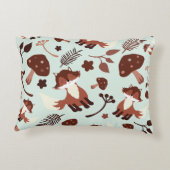 お洒落キツネ アクセントクッション (裏面)