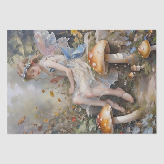 お洒落キノコの妖精 薄葉紙 (正面)