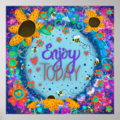 お洒落キュイインスパイアな楽しむ今のインスピレーション ポスター (正面)